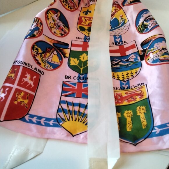 Vintage 1950s Canada Souvenir of Winnipeg Manitoba - Half Apron - Picture 5 of 7